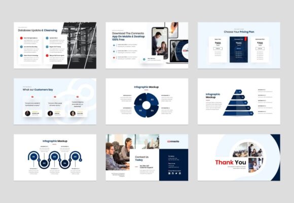 Bộ Template Mẫu Về Dịch Vụ Khách Hàng