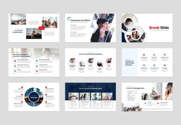 Bộ Template Mẫu Về Dịch Vụ Khách Hàng